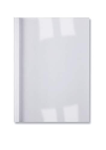 GBC LinenWeave - Termisk indbindingsomslag - 3 mm - A4 (210 x 297 mm) - 30 ark - 150 mikron - hvid - 240 g/m2 - 100 stk. - til ThermaBind T200, T400 (