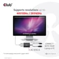 Miniatyrbild 5 av 11: Club 3D CAC-1010-A aktiv adapter DisplayPort till DVI-D HDCP AV (för biovisningar)