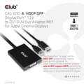 Miniatyrbild 2 av 11: Club 3D CAC-1010-A aktiv adapter DisplayPort till DVI-D HDCP AV (för biovisningar)