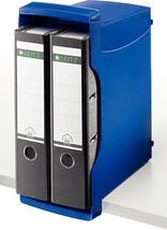 LEITZ Mini-Aktei hängmappslåda plus, frost av polystyren, stapelbar, låg front, med bärare (1993-00-03)