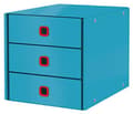 Miniatyrbillede 1 af 6: Leitz Click & Store skuffesæt, 3 skuffer til opbevaring af papirer, dokumenter og genstande, A4-størrelse, robust premium-pap, hjemme/kontor, hyggelig