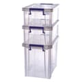 Miniatyrbillede 1 af 4: Bankers Box ProStore opbevaringsboks plastik Bonuspakke 4, 1x18,5L, 2x10L