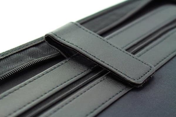 Juscha JU-31502 Konferencemappe Alassio Rimini Leatherette Finetouch A4 Sort