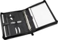 Miniatyrbillede 2 af 5: Juscha JU-31502 Konferencemappe Alassio Rimini Leatherette Finetouch A4 Sort