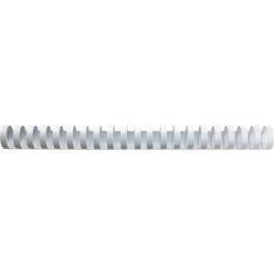 GBC CombBind - Plast bindekam - 22 mm - 21 ringe - A4 (210 x 297 mm) - 195 ark - hvid - 100 stk. - til CombBind C110, C210, C250PRO (4028612)