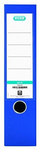 Elba 100202161 kansio Smart Pro plus, leveä, PP vaihdettava selkätarra, 1 kpl, A4, sininen