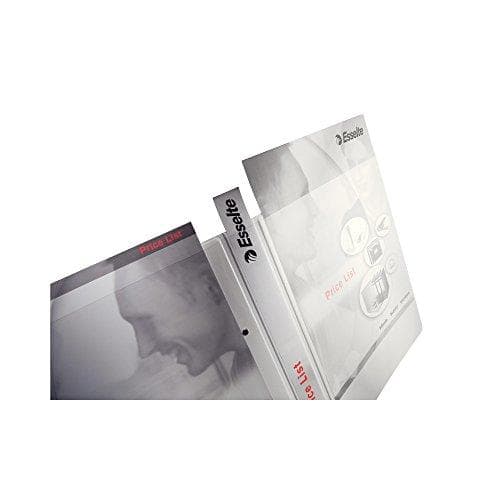 Leitz 42820001 Ringpärmpresentation, med fickor, A4, PP, 4 ringar, 16 mm, vit