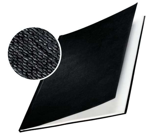 Esselte Leitz ImpressBIND - Kova suojakansi - 10,5 mm - A4 (210 x 297 mm) - 105 arkkia - matta musta - Leitz impressBIND 140, impressBIND 280 (7392-00
