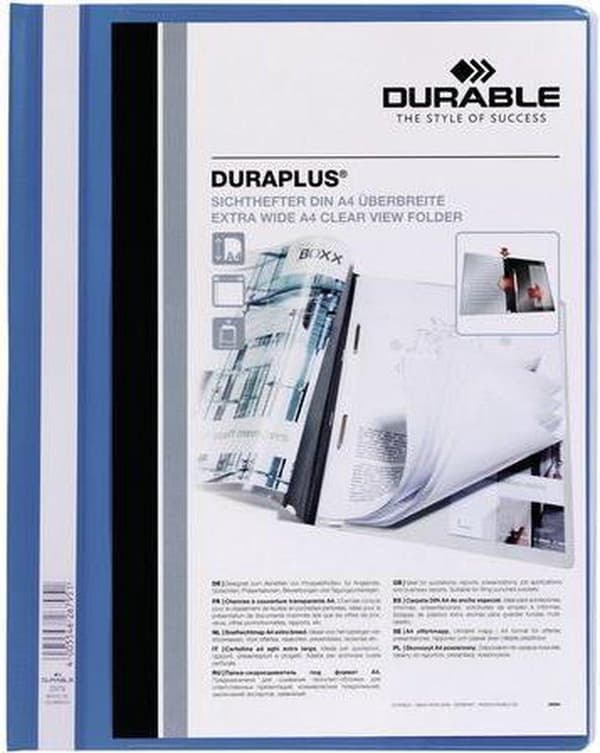 Slitstark DURAPLUS Blå, Transparent