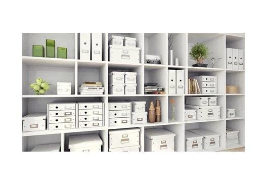 Leitz WOW Click & Store pahvilaatikko, jossa on 3 laatikkoa A4-kokoisille - 28,6 x 28,2 x 35,8 cm (LxKxS) - Ihanteellinen toimisto- ja kotikäyttöön -