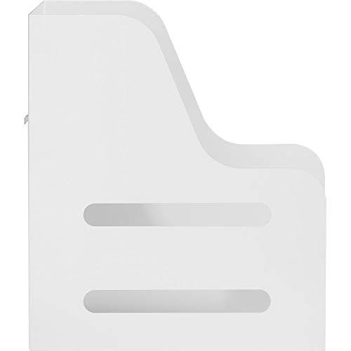 InLine Slatwall asiakirjakansio - valkoinen - Slatwall tiedostoteline - Valkoinen - Teräs - 5kg - 261mm - 122mm (23182C)