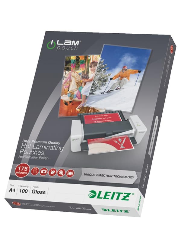 Leitz iLAM UDT laminointipussit A4 - 175 mikronia - 100 kpl