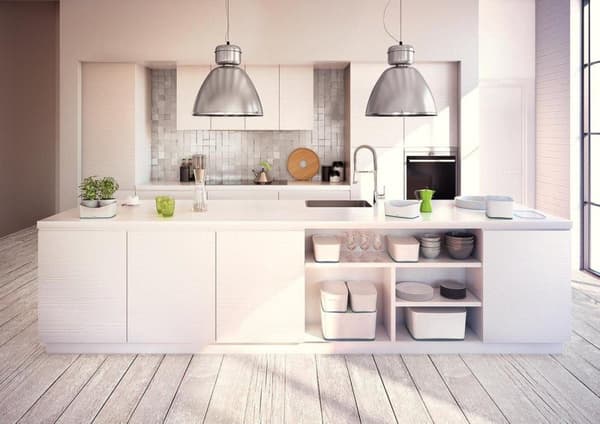 Leitz MyBox® Small med låg, opbevaringsboks - grå/hvid