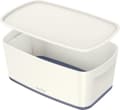 Miniatyrbillede 1 af 8: Leitz MyBox® Small med låg, opbevaringsboks - grå/hvid
