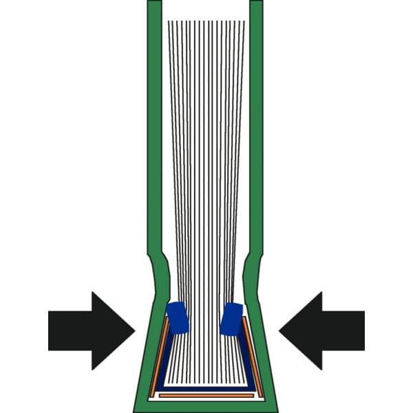 Leitz 74150035 ImpressBIND kirjansidontakansio Pehmeä kansi A4 14mm Pakkaus 10 kpl Sininen