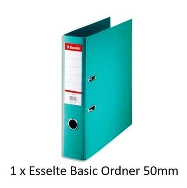 Esselte Ordner Basic 50 mm turkos