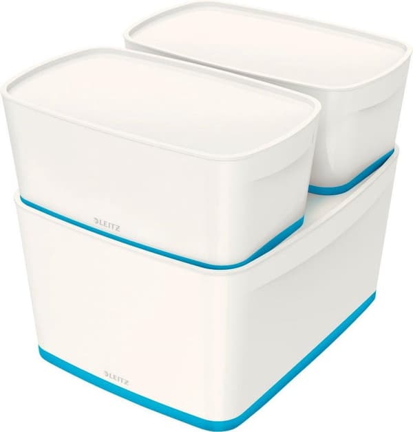 Leitz opbevaringsboks MyBox, valg af A4 eller A5, til forsyninger