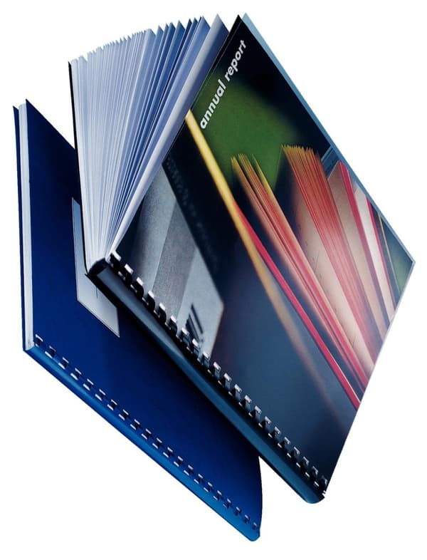 Esselte Leitz - Indbindingsmappe - A4 (210 x 297 mm) - 250 mikron - klar - 100 ark - til Leitz comBIND 300, comBIND 500e, comBIND 500e (33682)