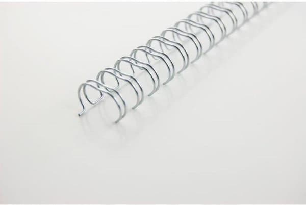 Wire back 8mm 34 ringe A4 GBC Hvid Pakke med 100 stk
