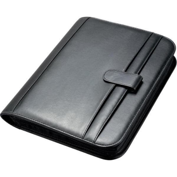 Juscha JU-30040 Konferensmapp Alassio Riccione Leatherette Finetouch A4 Svart