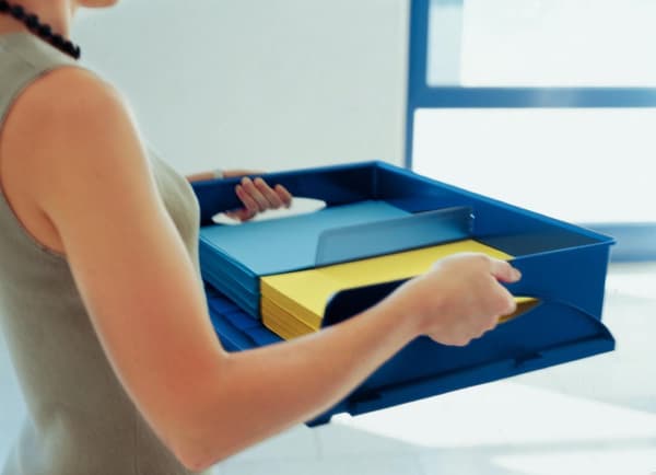 Leitz Sorty Storage Bin Landscape A3 - Svart