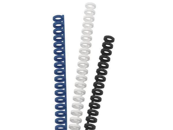 GBC ClickBind-karat 45 A4-arkille - Selän leveys 8 mm - Valkoinen - 50 kappaletta