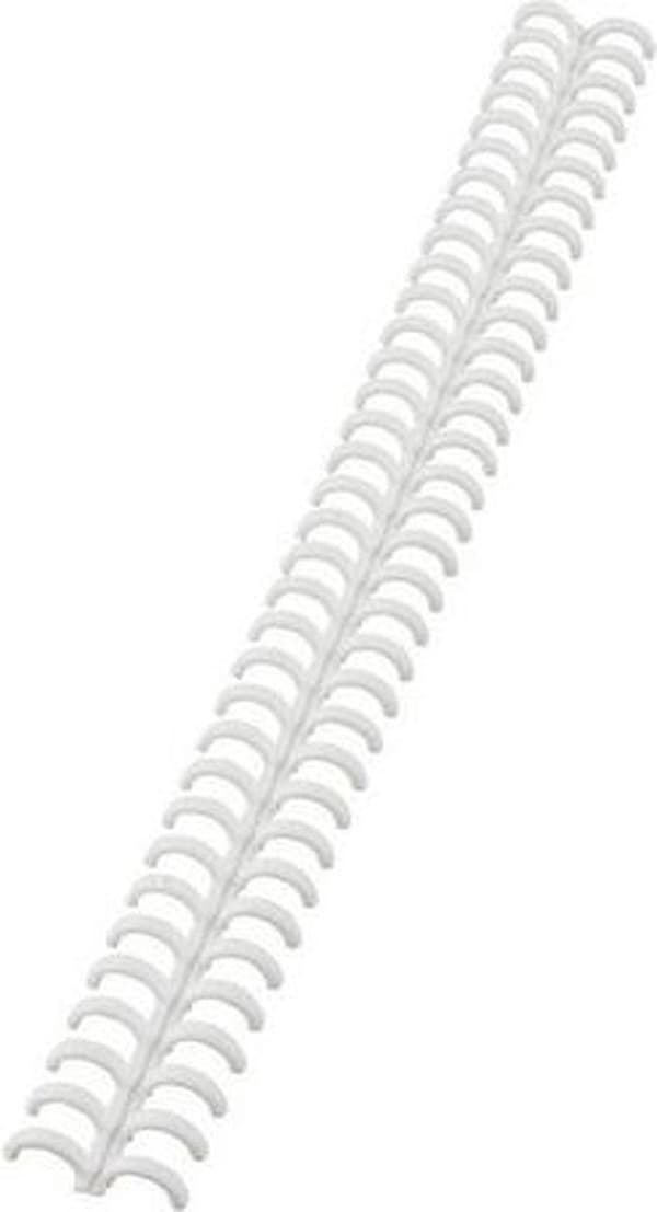 GBC ClickBind-karat 45 A4-arkille - Selän leveys 8 mm - Valkoinen - 50 kappaletta