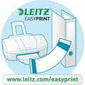 Miniatyrbild 3 av 3: Leitz PC-skrivbara ryggetiketter, självhäftande för standard- och hårdpappmappar, 100-pack, kort- och bredformat, 62 x 192 mm, papper, blå, 16852035