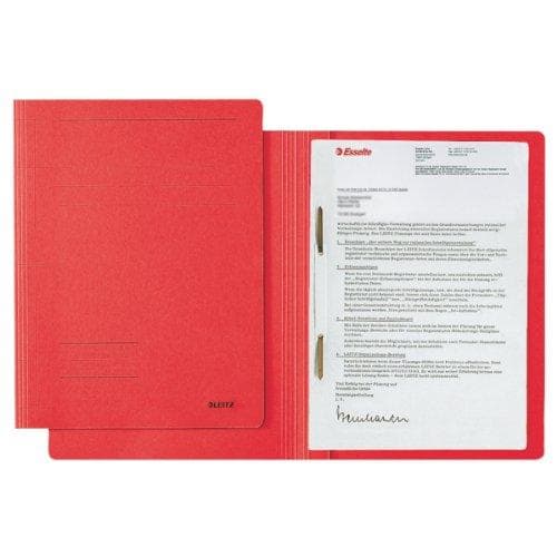 Leitz Fresh Folder A4 Manila Kartong Röd