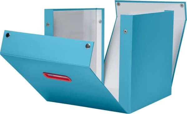 Leitz Click & Store Stor opbevaringskube til Ikea Kallax skabe - 32 x 31 x 36 Cm (BxHxD) - Sammenfoldelig opbevaringsboks med låg til kontor og hjem -