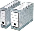 Miniatyrbillede 3 af 3: Bankers Box arkivbokse System A4 80 mm hvid blå 10 stk