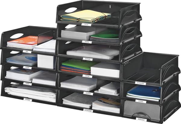 Leitz Sorty Opbevaringsspand Landskab A4 Maxi - Sort
