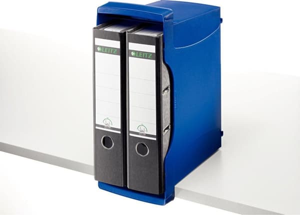 Leitz Suspension File Cassette Plus - Velegnet til A4-hængefiler - Arkivering og opbevaring - Stabelbar - Blå - 1 stk.