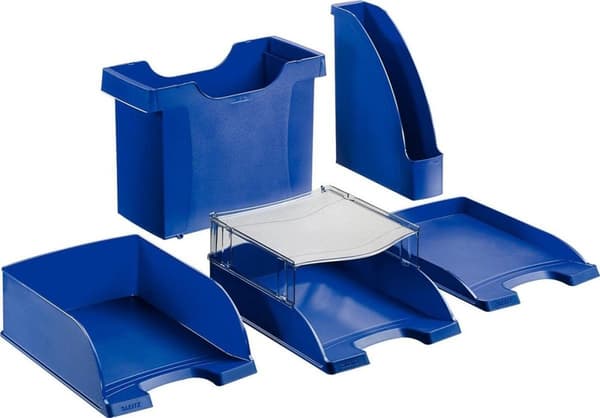 Leitz Suspension File Cassette Plus - Velegnet til A4-hængefiler - Arkivering og opbevaring - Stabelbar - Blå - 1 stk.