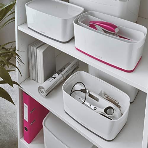 Leitz MyBox Förvaringsbox med lock Stor ogenomskinlig