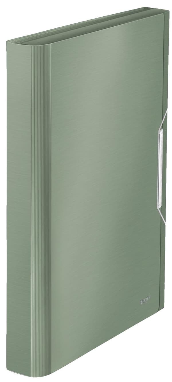 Leitz Style Project Folder med 6 utfällbara fack och elastisk stängning - för 280 A4-ark - Sea Green