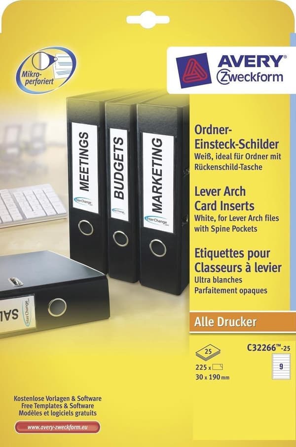Avery Printer Labels C32266-25