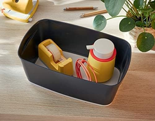 Leitz MyBox 52630089 Lille opbevaringsboks med låg Fløjlsgrå
