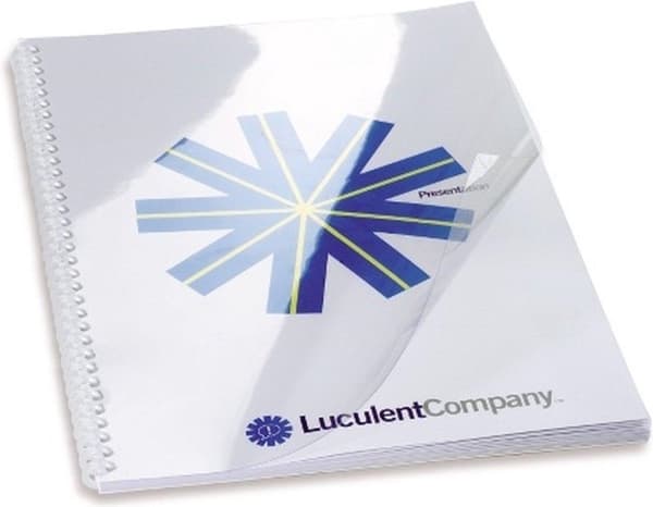 Gbc Cover A5 Hiclear Pvc 240 Micron Transparent