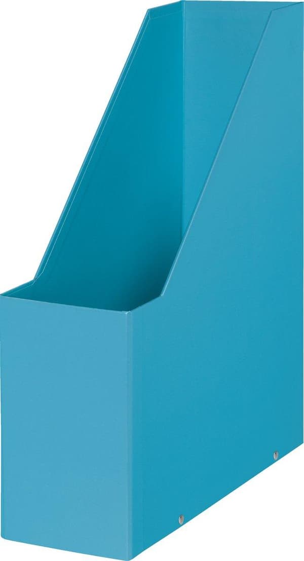 Leitz Cozy Click & Store kestävä aikakauslehtiteline A4-asiakirjoille - 10,3 x 33 x 25,3 cm (LxKxS) - Serene Blue