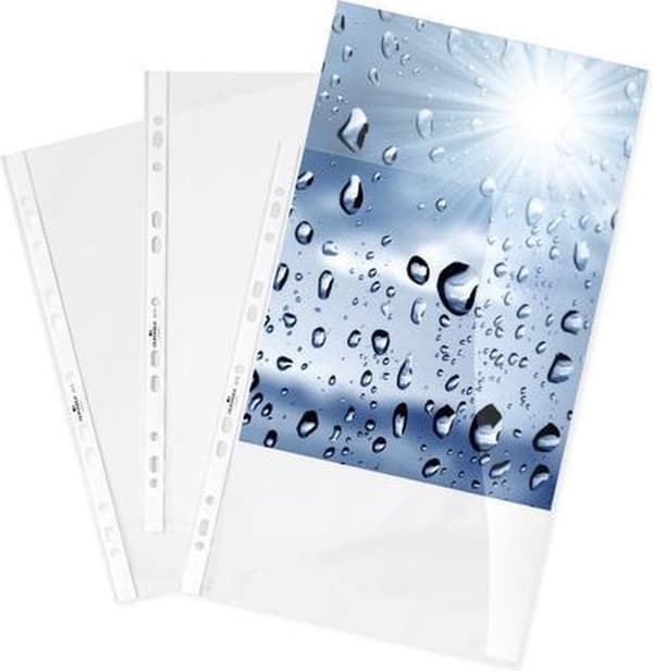 Slitstarka utställningsväskor 2676 DIN A4 polypropen 0,08 mm Transparent 267619 100 st.