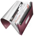 Miniatyrbild 3 av 4: Leitz Style Project Folder med 6 utfällbara fack och elastisk stängning - för 280 A4-ark - Granatäppleröd