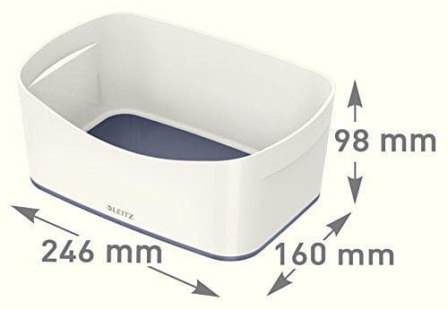 Leitz MyBox Opbevaringsboks med Låg Stor Uigennemsigtig