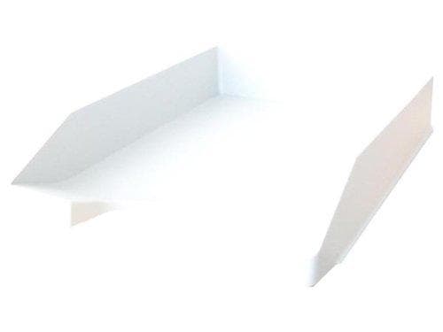 Esselte-Leitz LEITZ brevbakke Plus Standard, A4, polystyren, hvid, kan stables lodret eller forskudt, stor gribeudskæring, - 5 stk (5227-00-01)