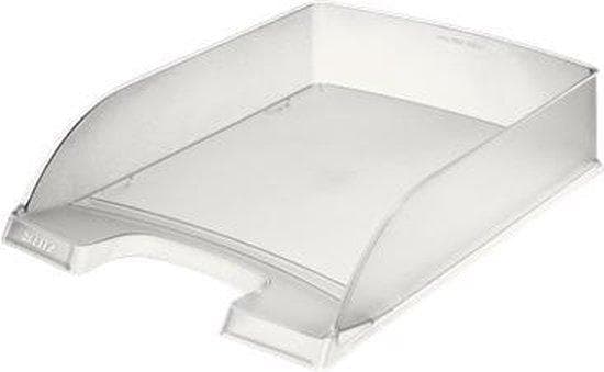 Esselte-Leitz LEITZ brevbakke Plus Standard, A4, polystyren, frost kan stables lodret eller forskudt, stor gribeudskæring, - 5 stk (5227-00-03)