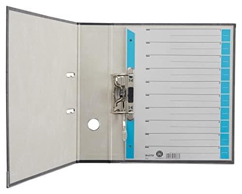 Leitz 16523030 A4 papadskillerark Farvet print lyseblå 25-pak.