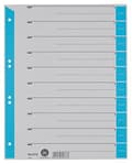 Miniatyrbillede 1 af 6: Leitz 16523030 A4 papadskillerark Farvet print lyseblå 25-pak.