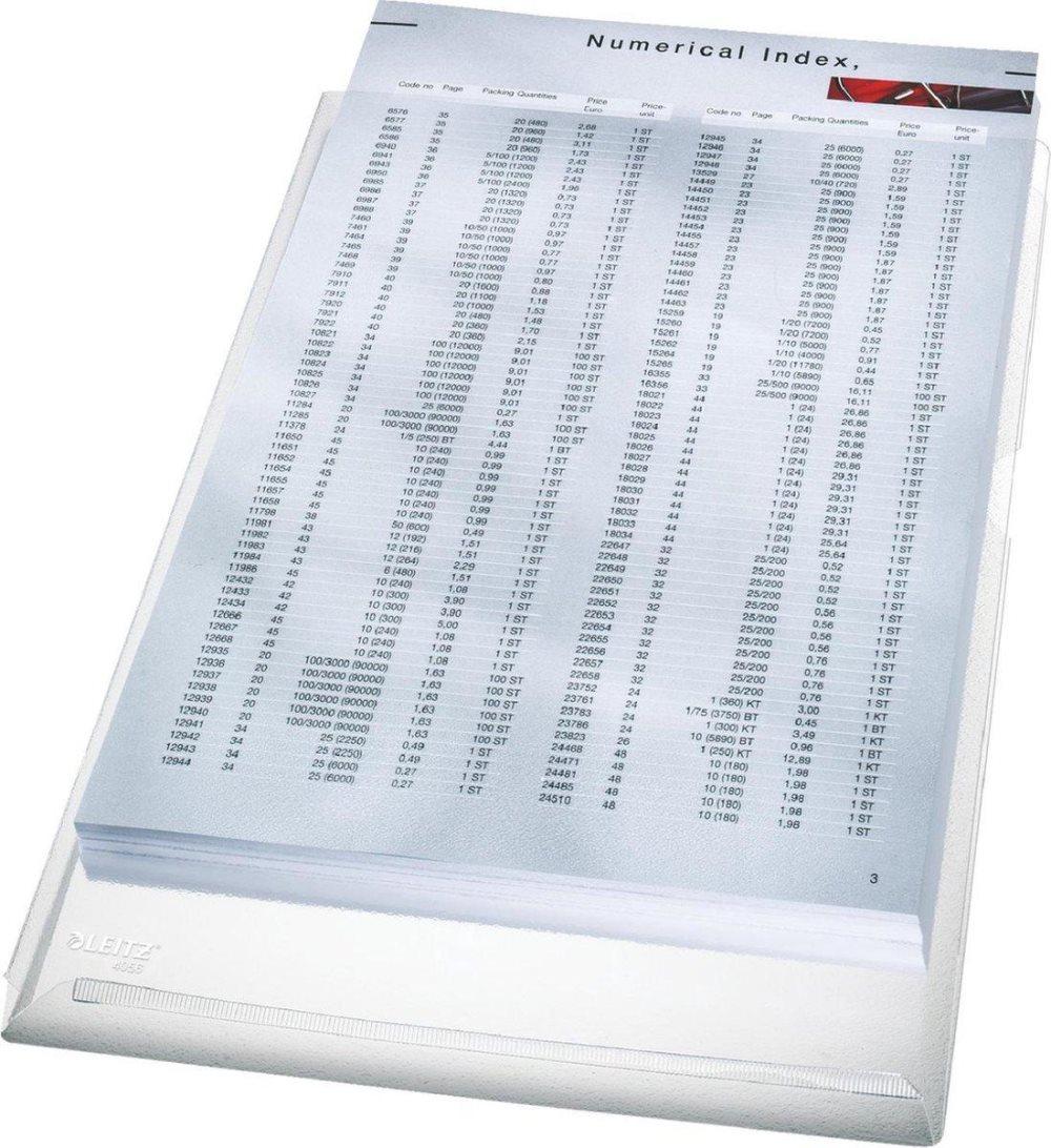 Leitz Premium Harmonica View Folder A4 50 stycken Transparent CDON