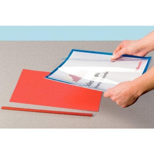Leitz Slide 3 mm Spine Binding - Sort, pakke med 50 stk