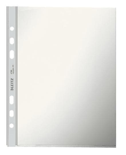 Leitz brochureomslag standard, A5, PP, kornet, permanent, farveløs